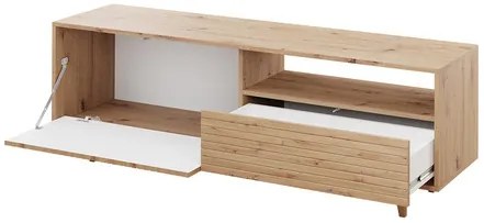 TV skrinka/stolík Treksona 1K1SZ (dub artisan). Vlastná spoľahlivá doprava až k Vám domov. 1123176