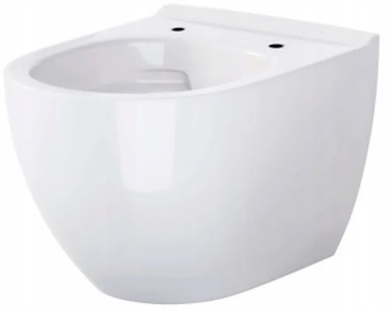 Cersanit Zen, závesná wc misa CleanOn 50x36x37 cm s pomaly padajúcim sedátkom, biela, S701-428