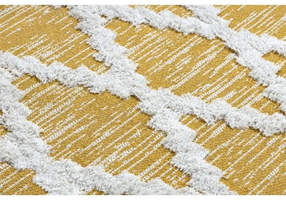Kusový koberec Claris žltý 175x270cm