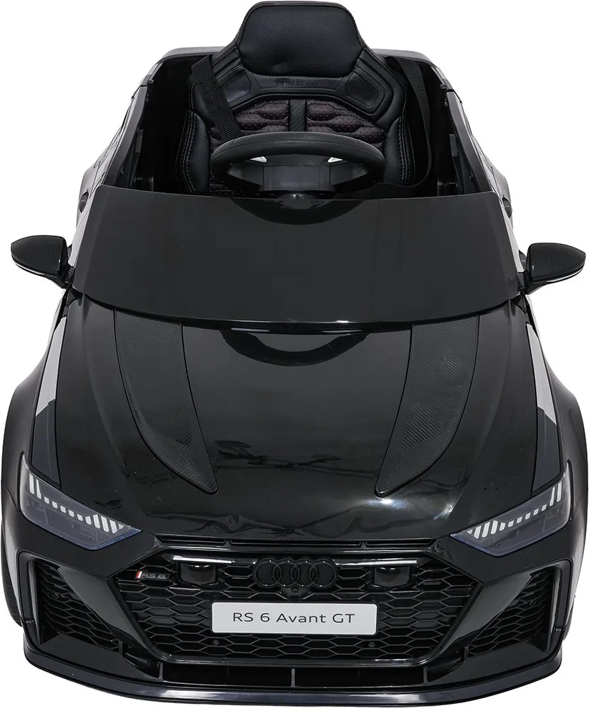 Ramiz Audi RS6 Avant GT elektrické autíčko pre deti čierne