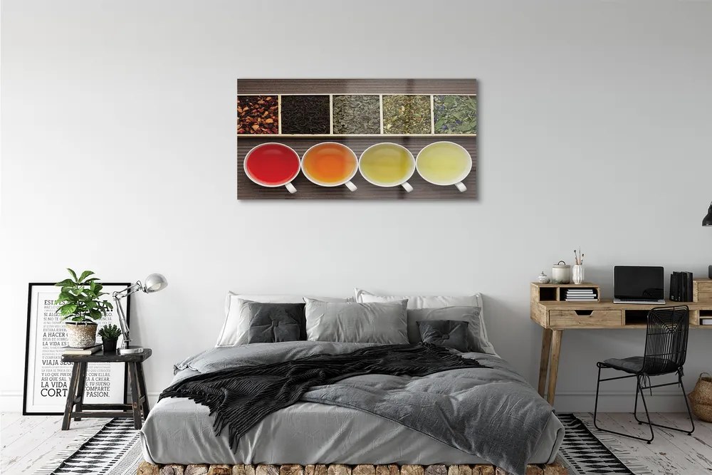 Obraz plexi Čaju byliny 125x50 cm