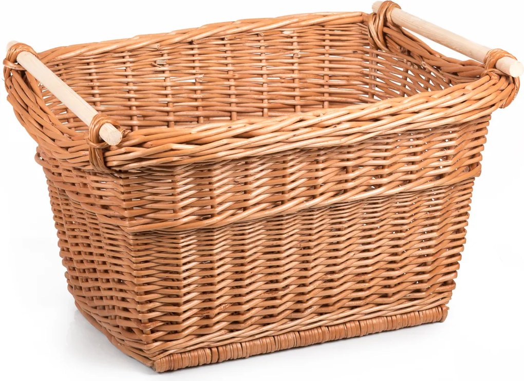 Prútený kôš s rukoväťou Socket I.š. 54 x hl. 43 x v. 32(cm)