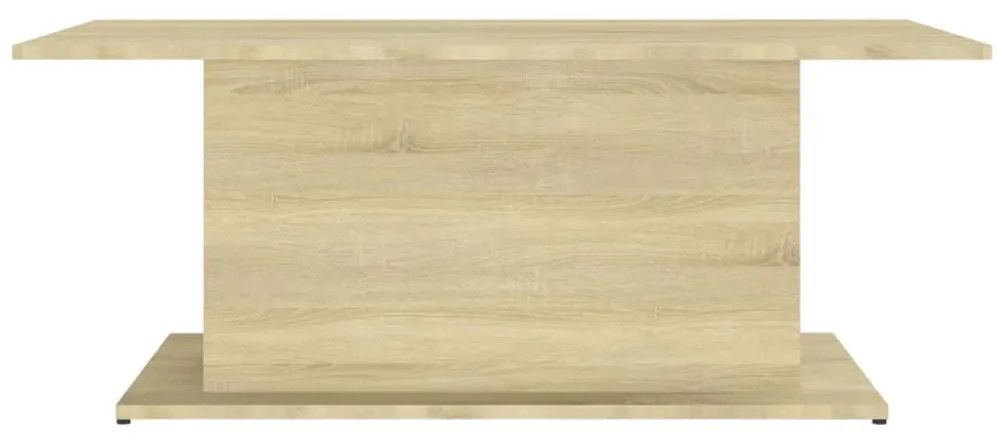 Konferenčný stolík, dub sonoma 102x55,5x40 cm, kompozitné drevo