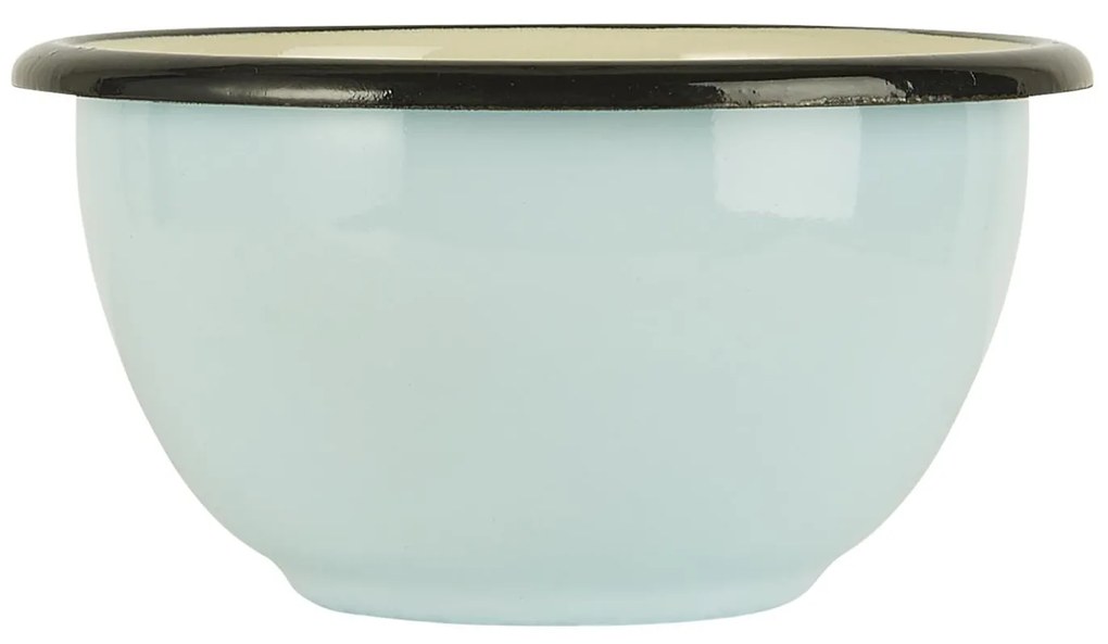 IB LAURSEN Smaltovaná miska Light Blue 10,5 cm