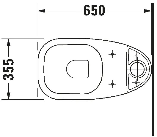 Duravit 21110900002 - WC kombi D-CODE keramika/lesklá biela