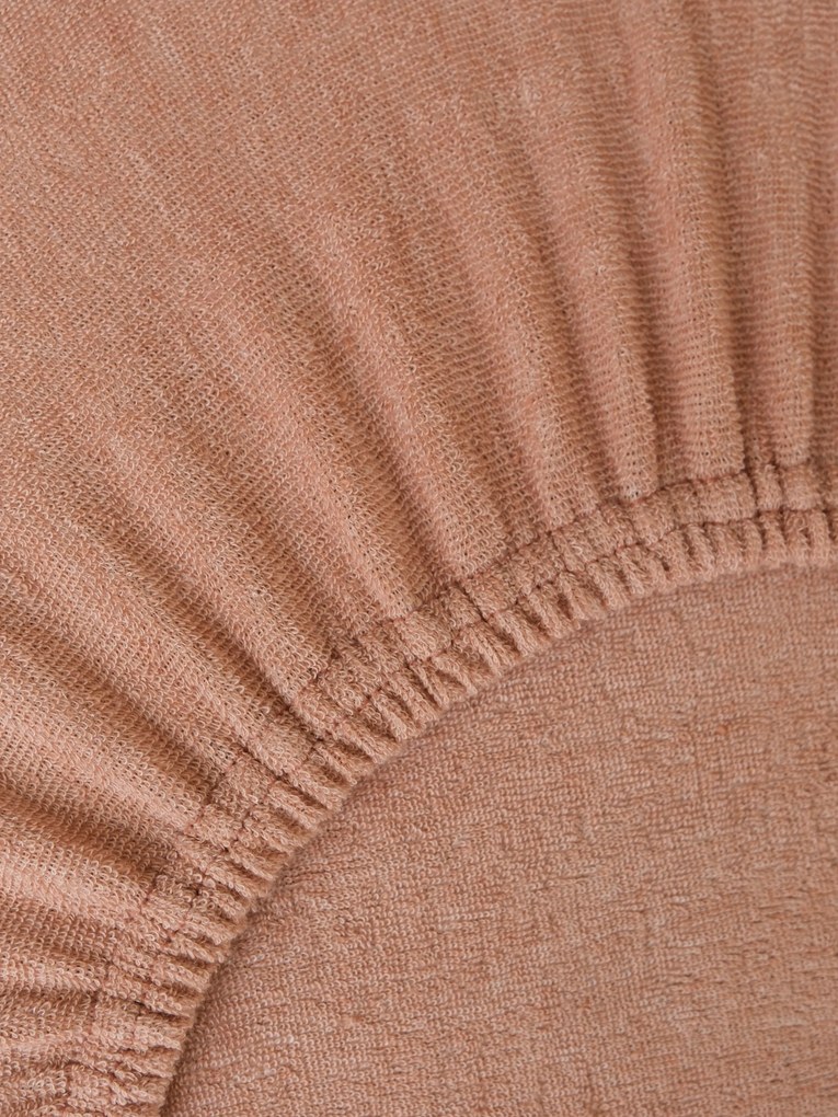 Froté plachta 90 × 200 cm - terakota