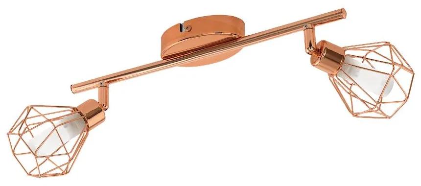 Moderné svietidlo EGLO ZAPATA copper 95546