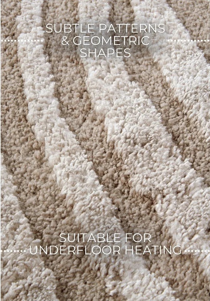 Béžový koberec 80x120 cm Pigment Beige – Elle Decoration