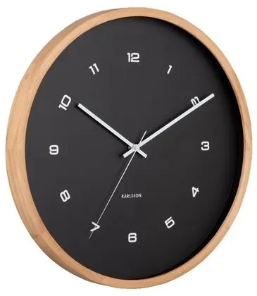 Karlsson 5938BK dizajnové nástenné hodiny 41 cm