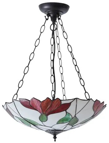 Endon 70946 - Luster na retiazke Tiffany BOTANICA 3xE27/60W/230V priemer 45 cm