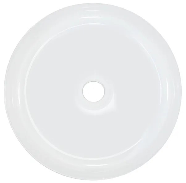 Súprava keramického umývadla na dosku a výpuste MAJA biela