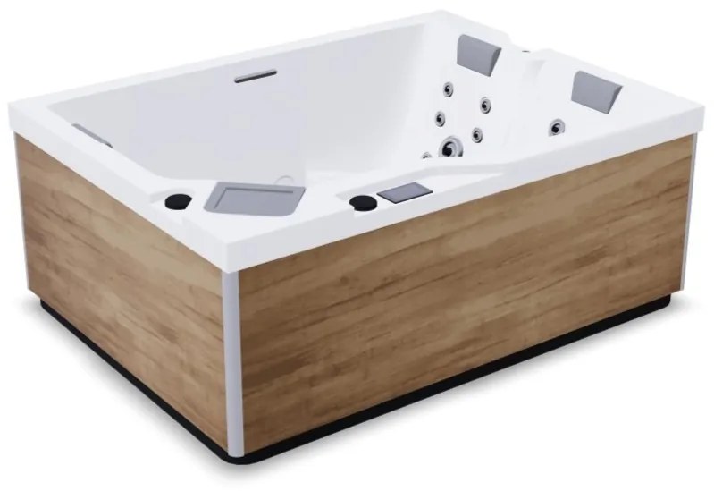 Hanscraft Vírivka NEPHRITE OKA2 Pearl white Concrete