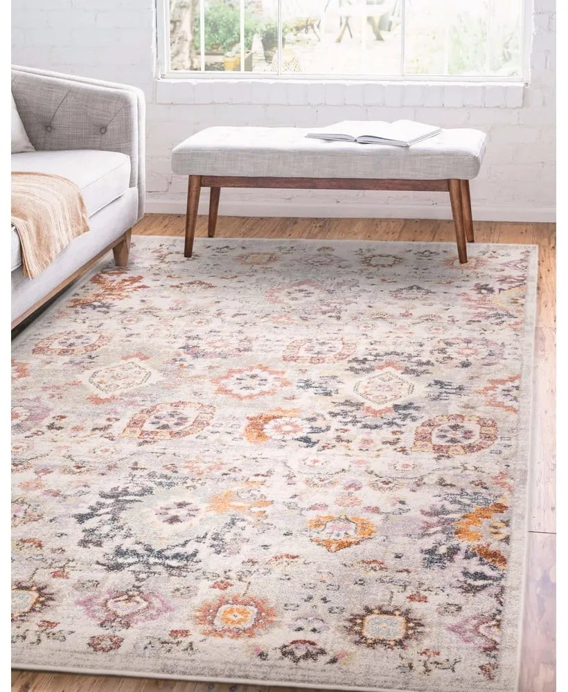 Béžový koberec 170x120 cm Flores - Asiatic Carpets