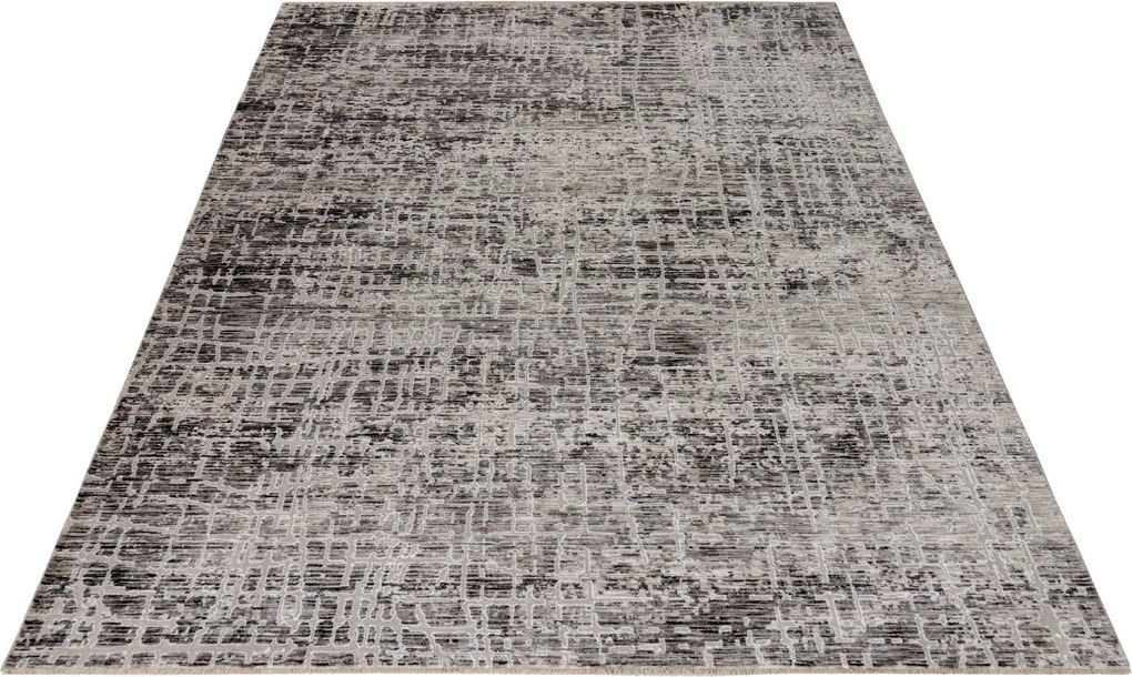 Kusový koberec Bella 235 Grey, 80x150, šedá, chodba / predsieň, Obsession