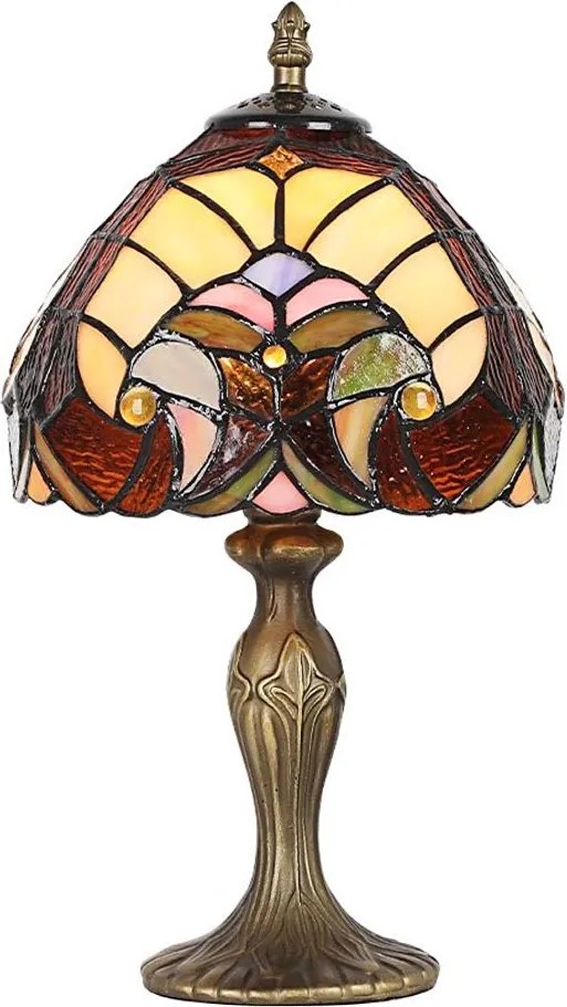 Prezent 1701 - Stolná lampa TIFFANY 1xE14/40W/230V