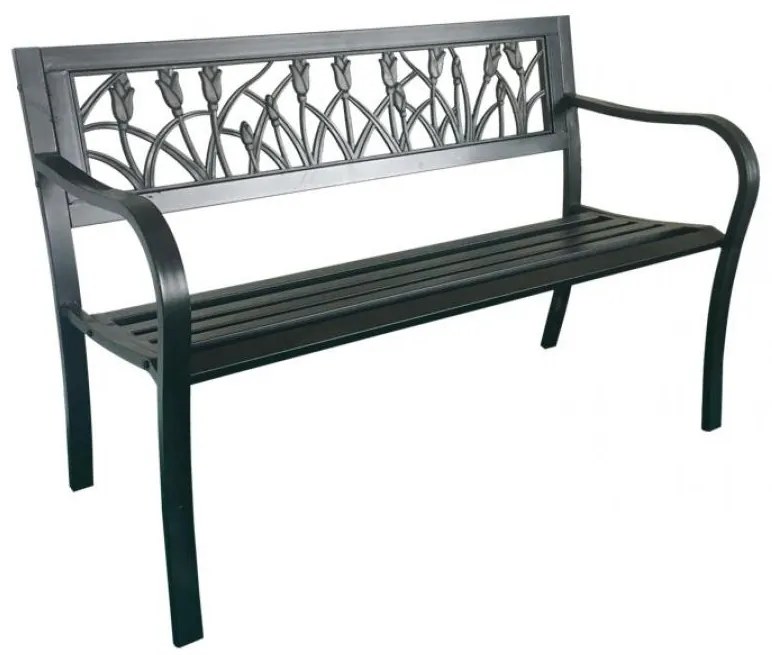 ShopJK ZÁHRADNÁ LAVIČKA 125 X 53 X 77 CM MEB2910