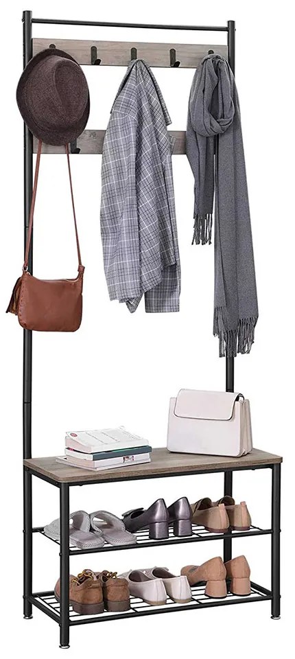 Predsieňová stena s vešiakom a stojanom na oblečenie