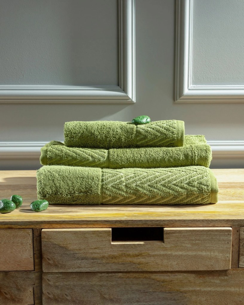 Sada froté uterákov 3 ks. moss green