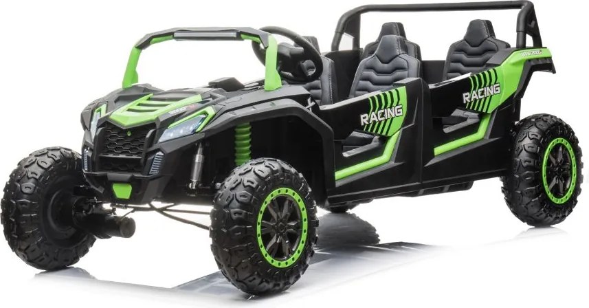 LEAN CARS Elektrická bugina Buggy A033 4x4 24V zelená