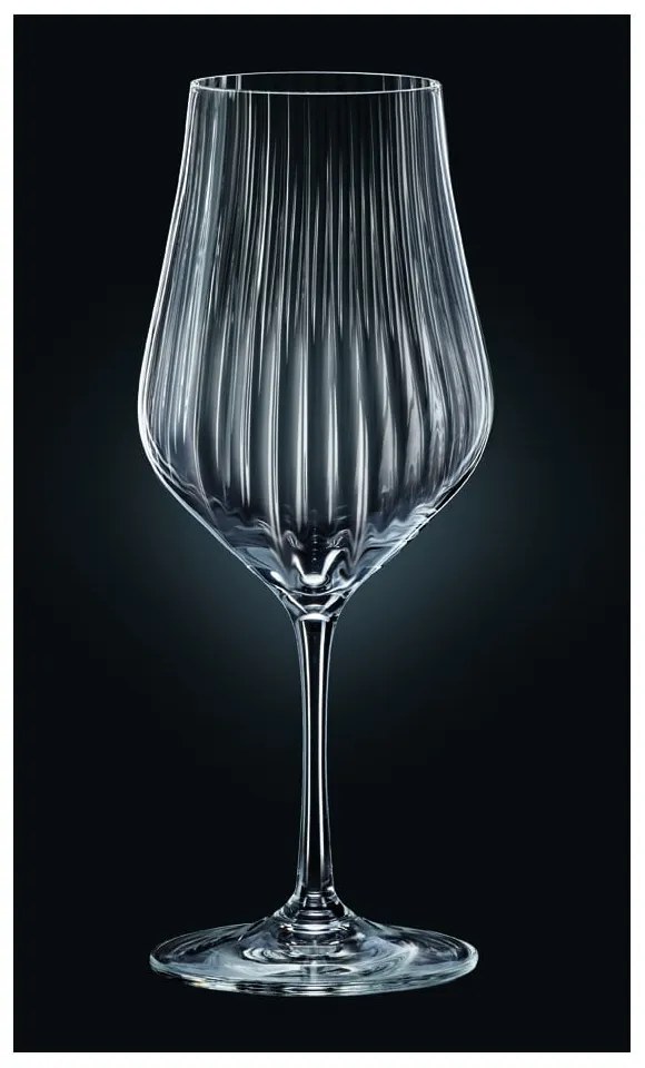 Súprava 6 pohárov na víno Crystalex Tulipa Optic, 350 ml
