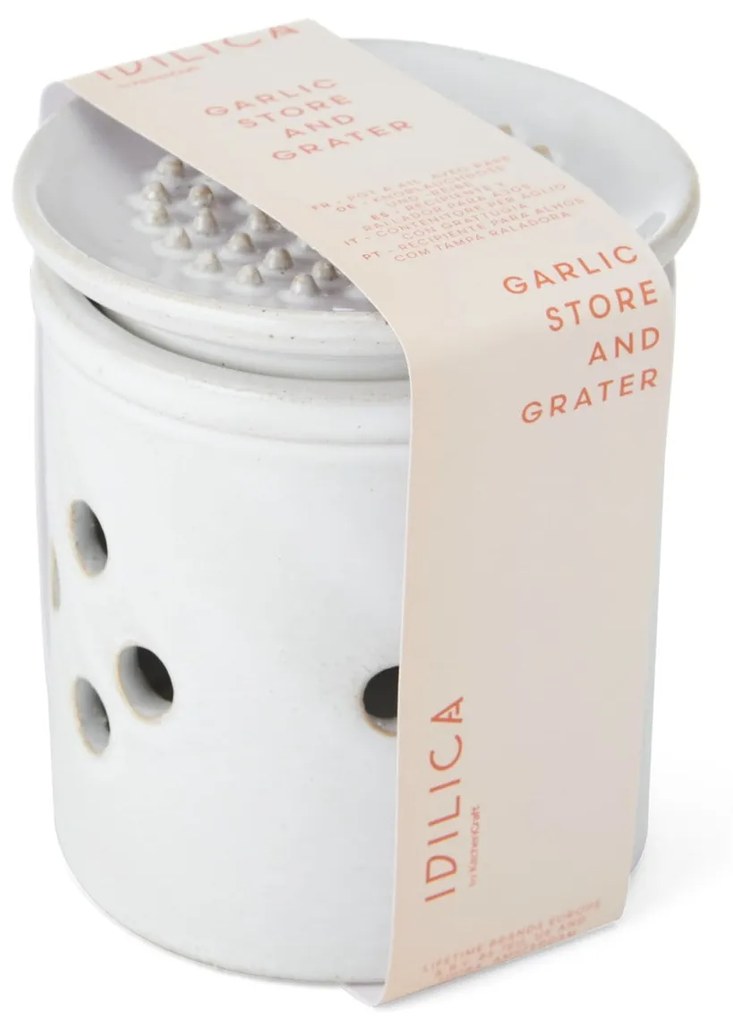 Kitchen Craft Kameninová dóza na cesnak Idilica