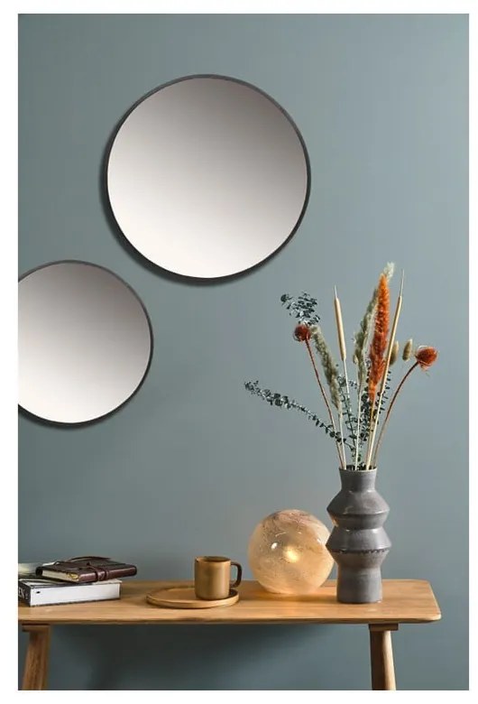 Tmavomodrá kameninová váza Villa Collection Rost, výška 30 cm