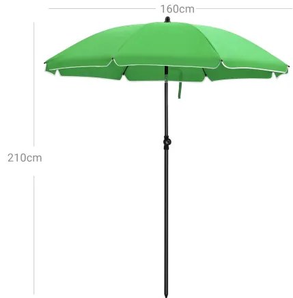 Záhradný slnečník GPU60GN