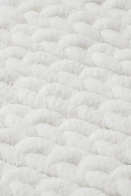 Kúpeľňový koberček biely