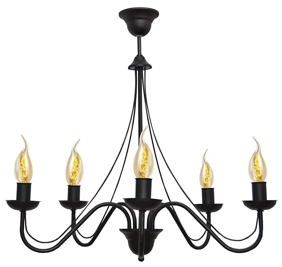 Helam Luster na lanku MALBO II 5xE14/10W/230V HE0579