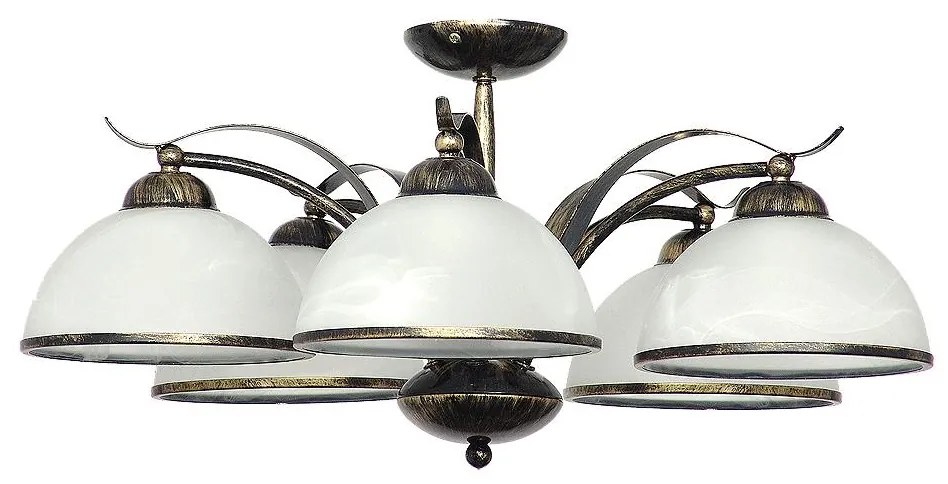 Stropné svietidlo KORFU 5xE27/60W/230V