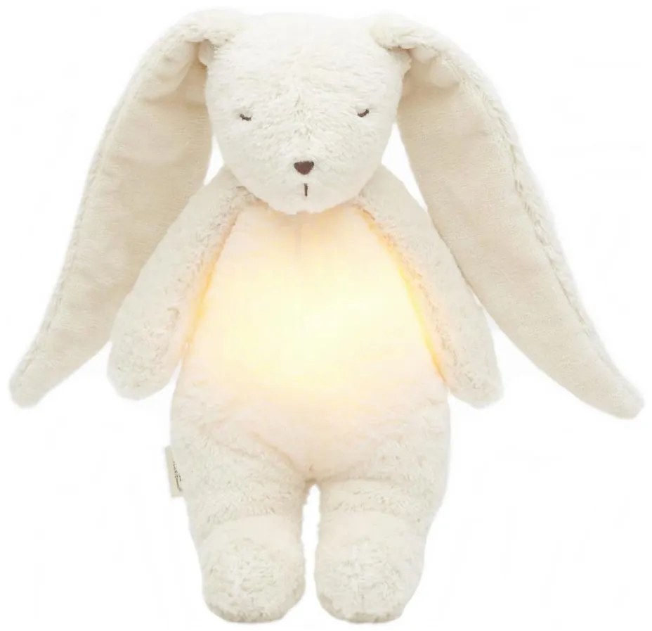 Moonie - Uspávadlo s melódiou a svetlom zajačik organic polar natur FBB0306