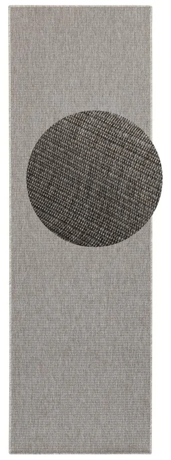 Sivý vnútorný a vonkajší behúň 80x350 cm Nature – Hanse Home