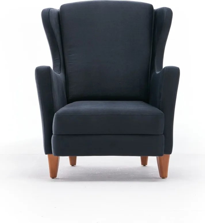 Křeslo Lola samet antracitové