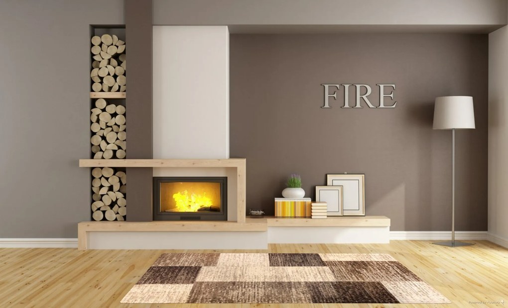 Sintelon, Kusový koberec Practica A5 BDB, 120x170, hnedá, chodba / predsieň