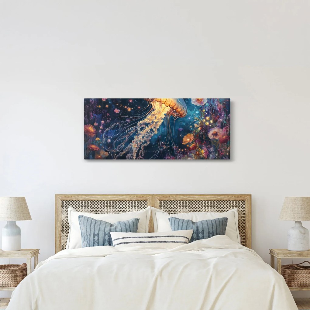 Obraz - Magická medúza (120x50 cm)