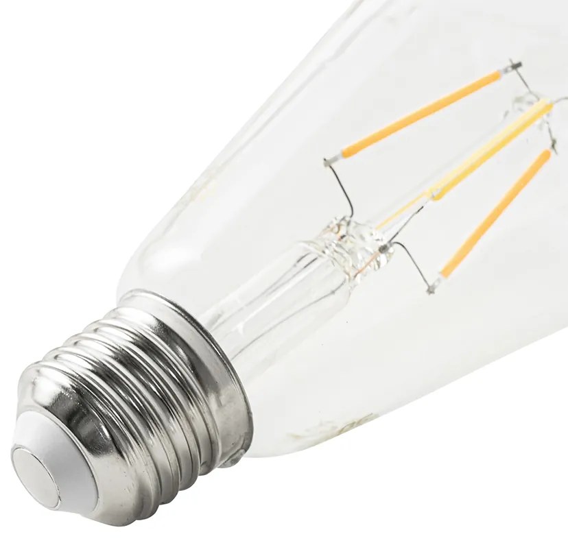 Sada 5 inteligentných LED žiaroviek E27 ST64 4,5W 470 lm 1800-4000K
