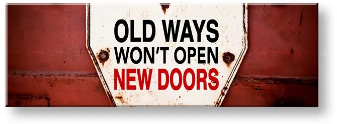 Motivačný obraz na stenu Old ways_003 | rôzne rozmery