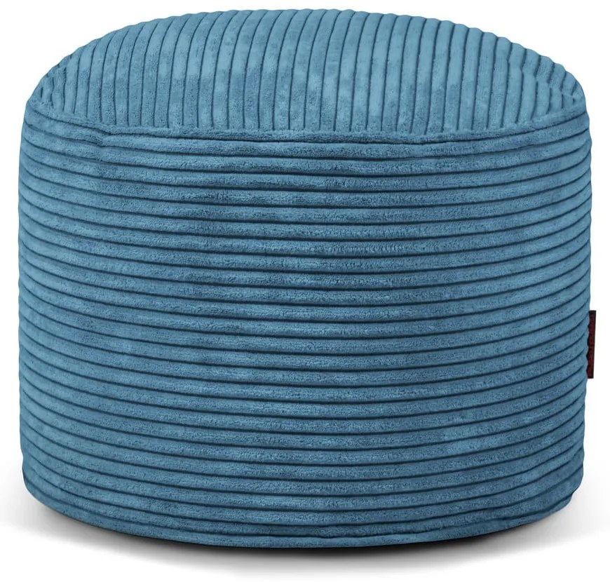 Modrý menčestrový sedací vak Mini – SLOWDOWN