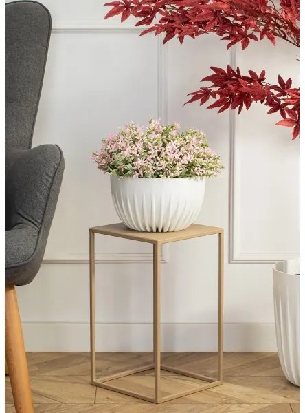 Stojan na kvety 40x24 cm béžová