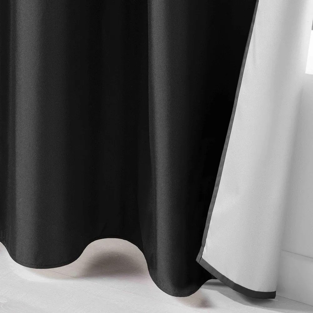 Čierny termo záves 140x260 cm Icemount – douceur d'intérieur
