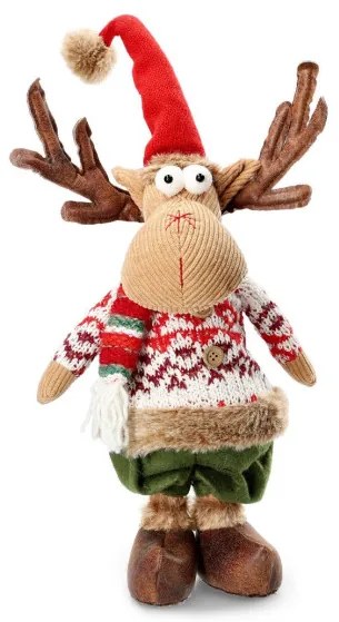 Vianočná dekorácia ANTTI sobí trpaslík 800967