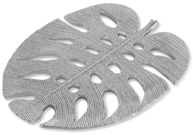 Dekoračný podnos ELDO 01 strieborný