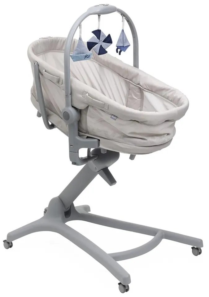 Chicco - Detská postieľka 5v1 BABY HUG PRO béžová