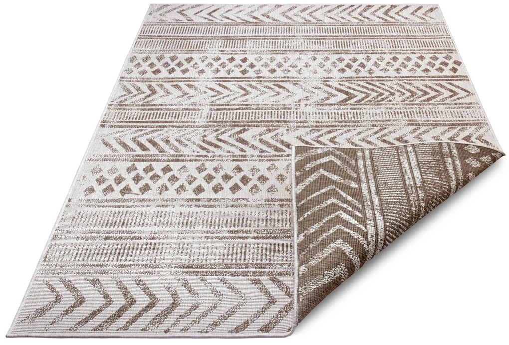 NORTHRUGS - Hanse Home koberce Kusový koberec Twin Supreme 105416 Biri Linen – na von aj na doma - 80x150 cm