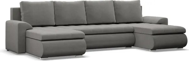 Sedacia súprava FORESTA ULL Kronos v tvare U svetlosivá