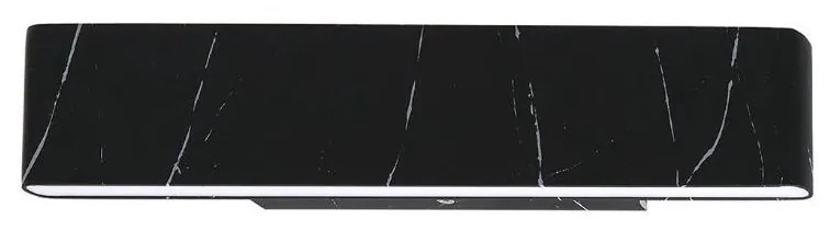 LED Nástenné svietidlo PIERCE LED/12W/230V 30 cm čierna