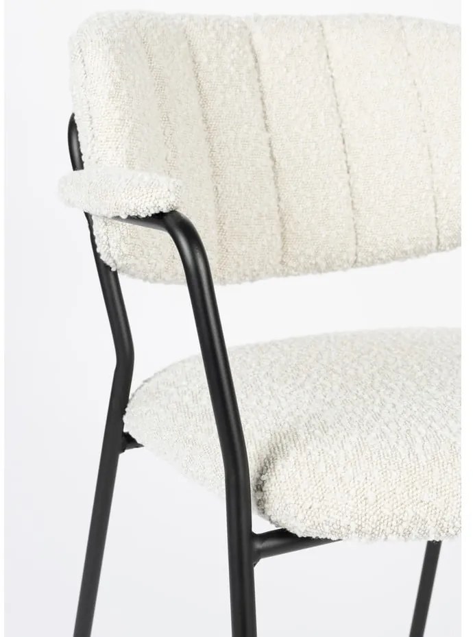 Biele jedálenské stoličky v súprave 2 ks Jolien – White Label