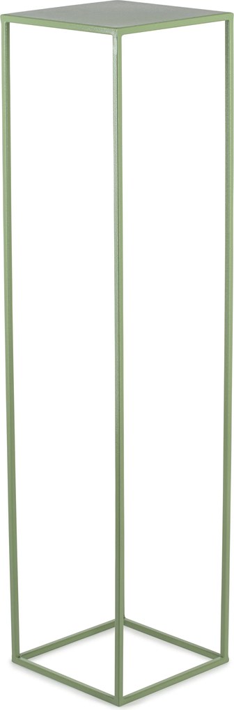 STOJAN NA KVETINÁČ SIMPLE 100X24X24 CM ZELENÁ