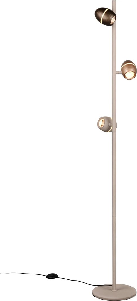 XXXLutz STOJACIA LED LAMPA, - Interiérové svietidlá - 004102110802