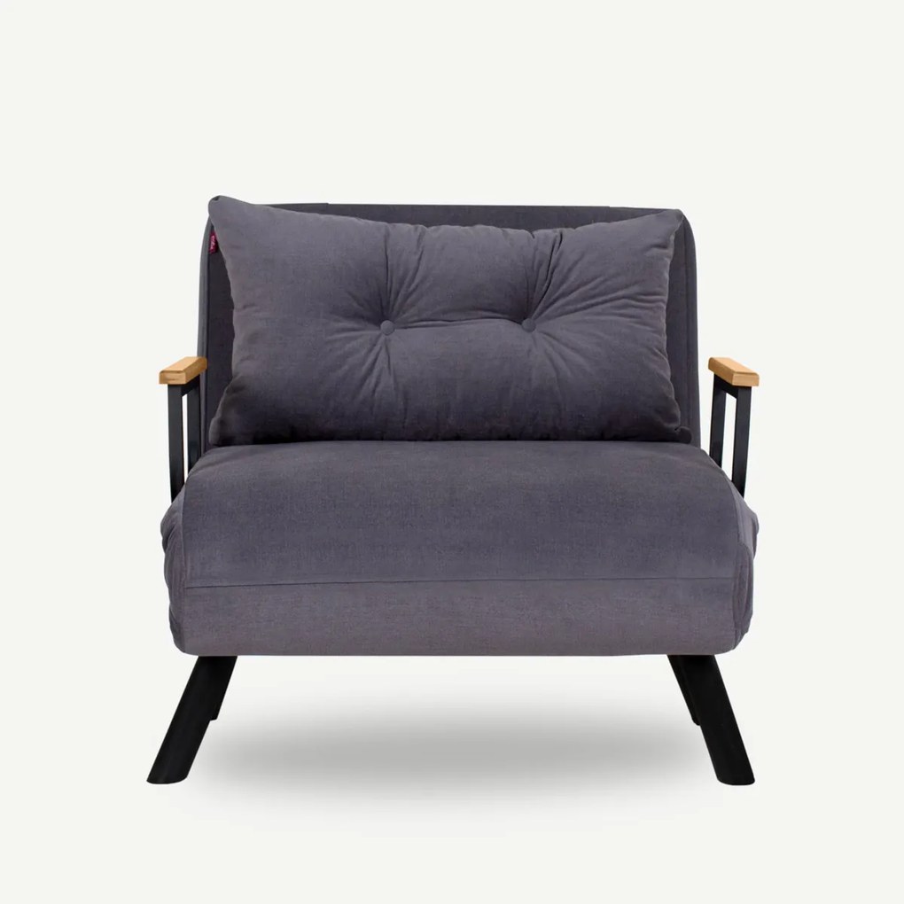 Kreslo Sando Single Grey